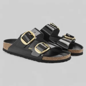 1021476 ARIZONA BIG BUCKLE SHINE BLACK NATURAL LEATHER