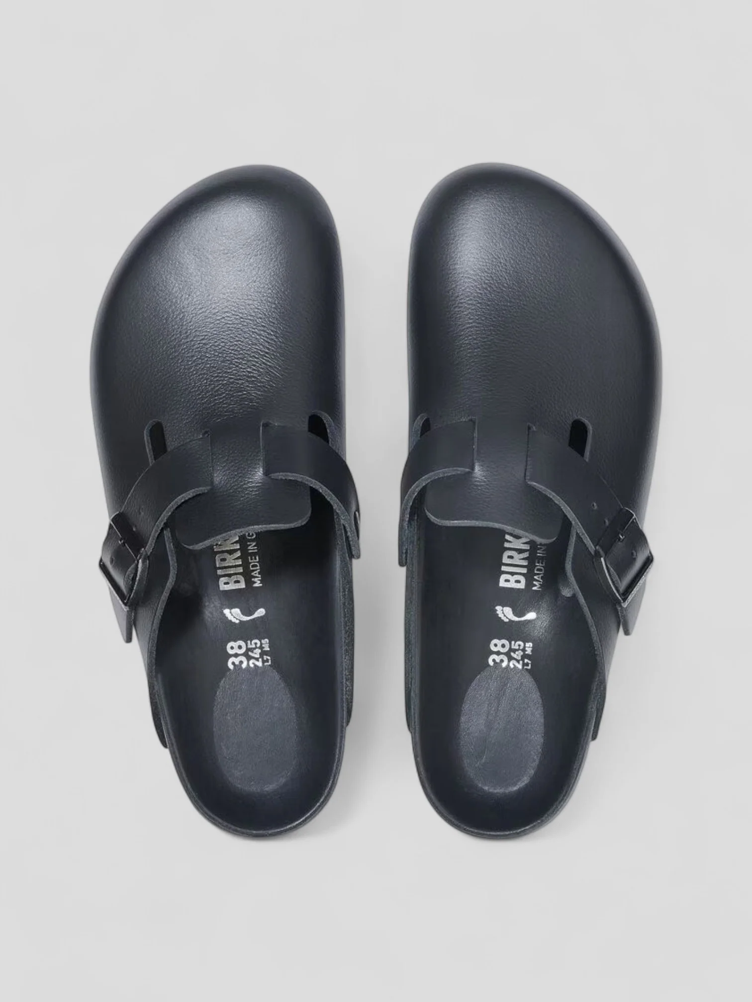 FW25-1026789 BOSTON EXQUISITE BLACK NATURAL LEATHER - immagine 3