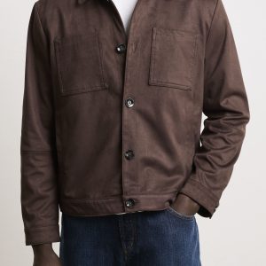 Officina 36 - 3340 Giubbotto moro in alcantara