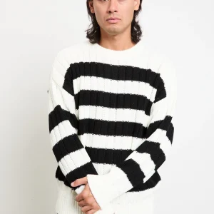 Reworked 2450 Maglia righe girocollo