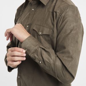 Alley Docks 9549 Camicia eco suede