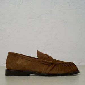 Triver 3672 Mocassino arricciato cognac