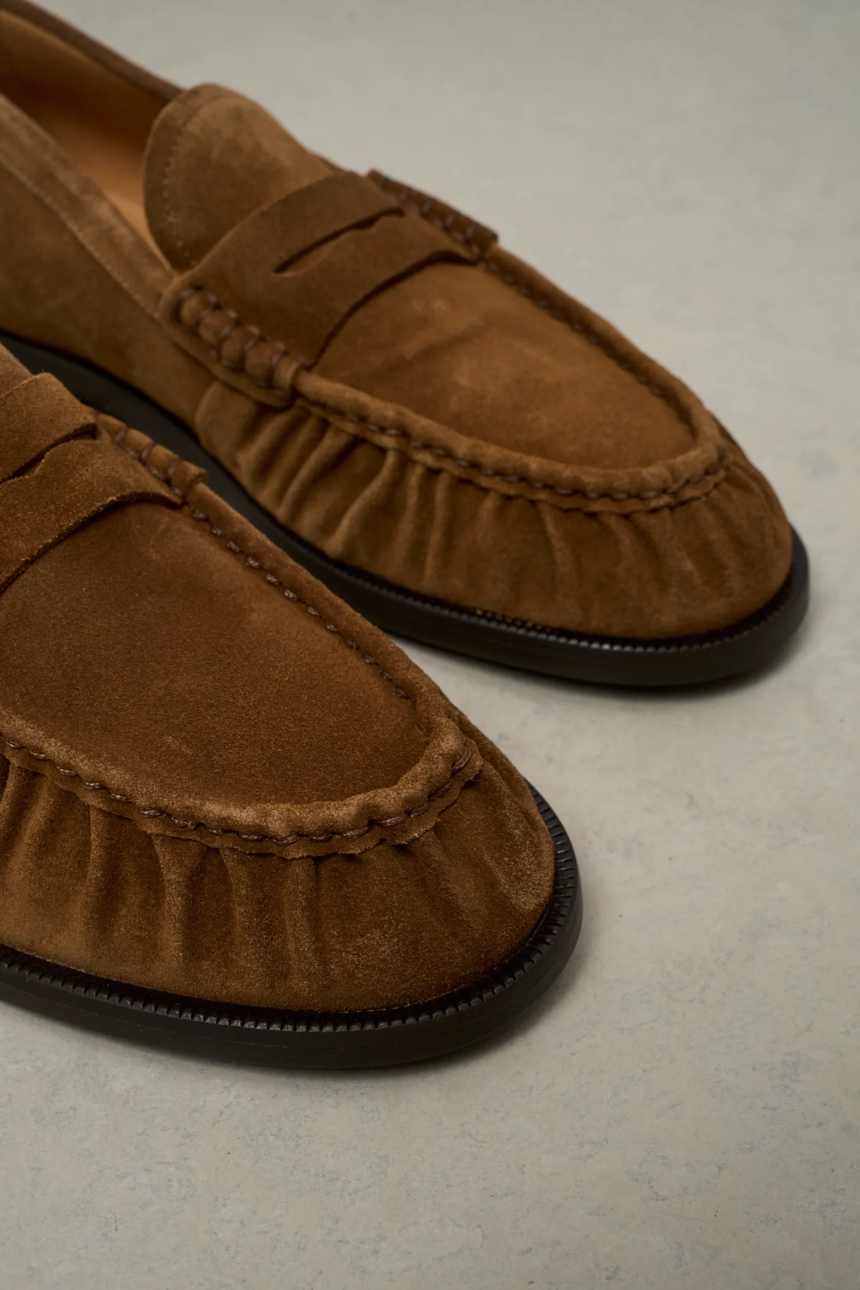 Triver 3672 Mocassino arricciato cognac - immagine 4