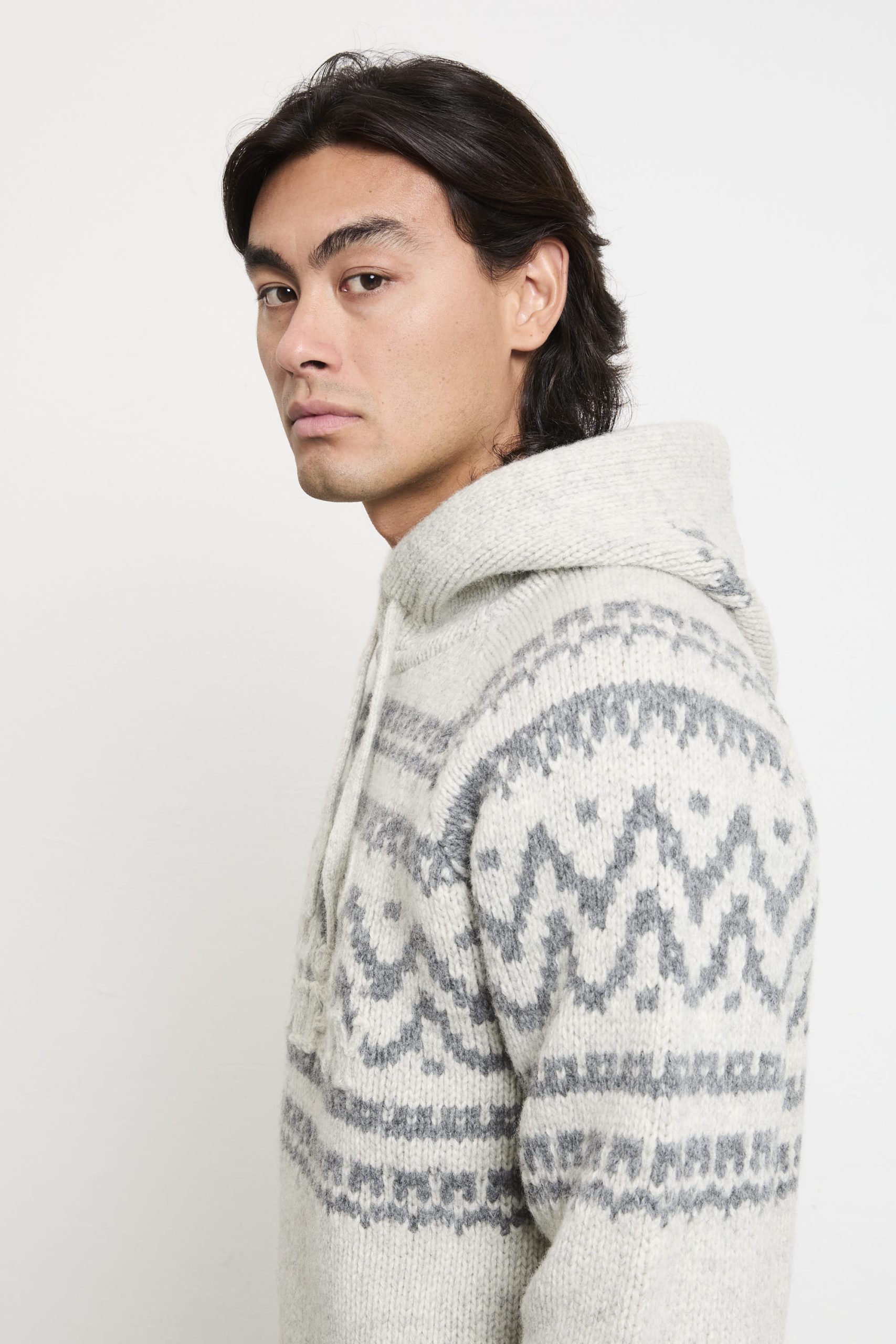 CP Company 2084 Maglione grigio jaquard - immagine 9