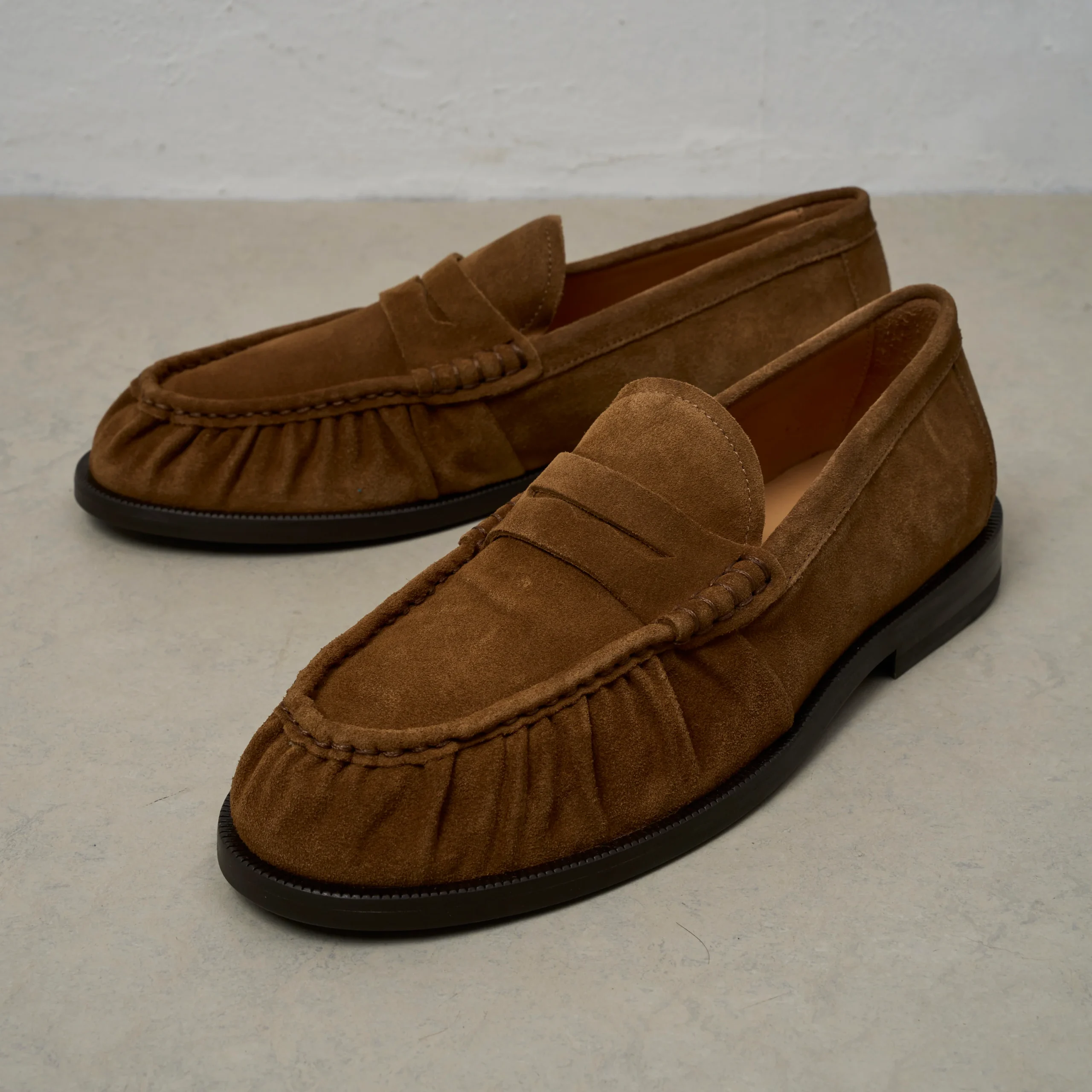 Triver 3672 Mocassino arricciato cognac - immagine 8