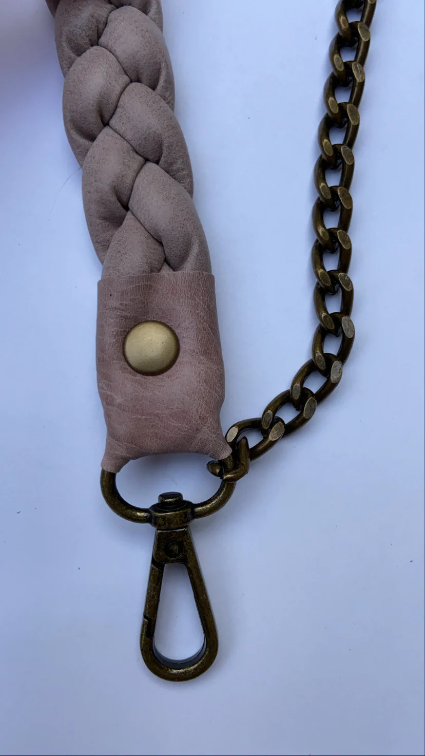 Tracolla treccia catena - immagine 6