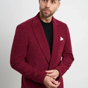 Reworked 2491 Giacca bordeaux doppiopetto