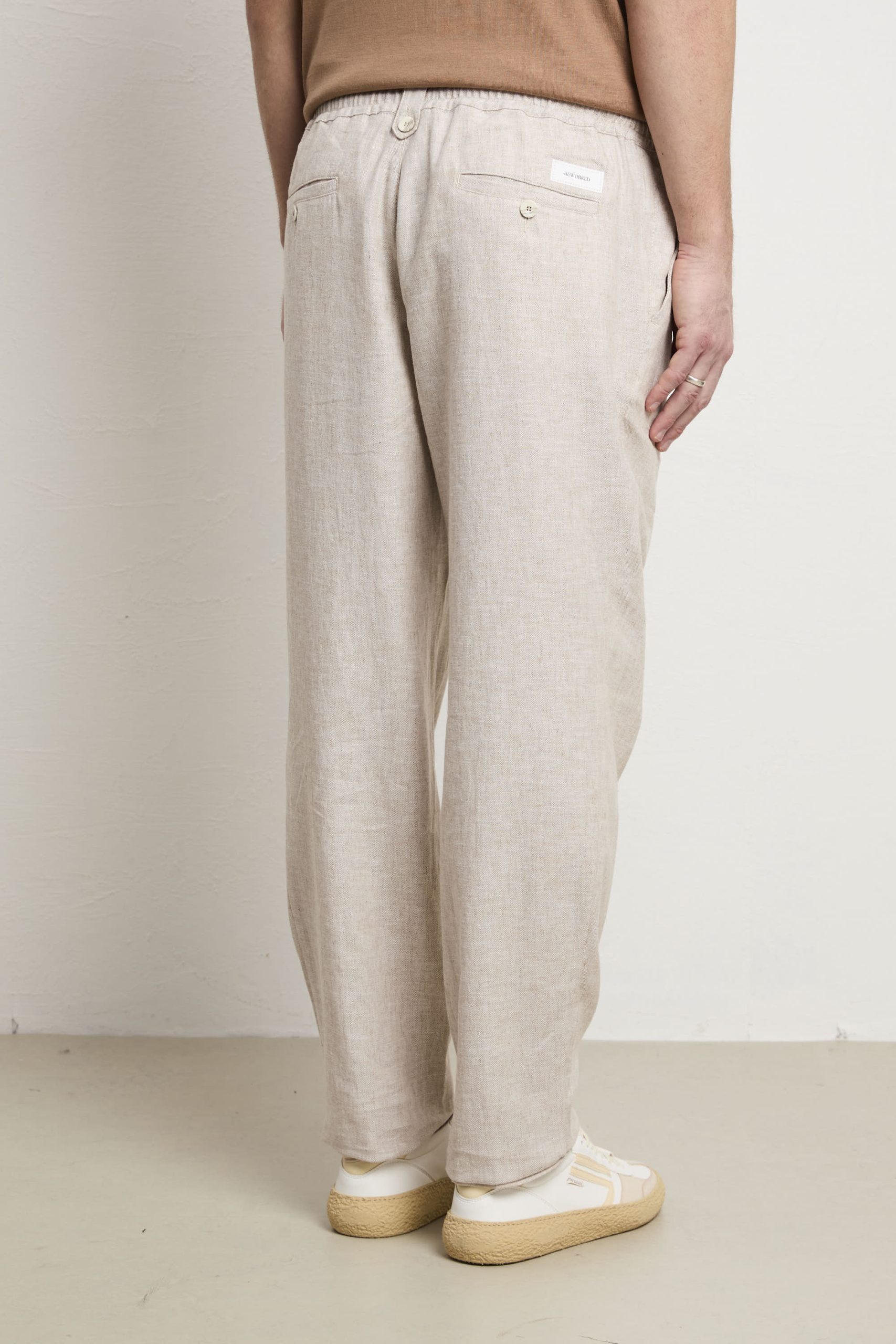 Reworked 3414 Pantalone Orzo sabbia - immagine 6