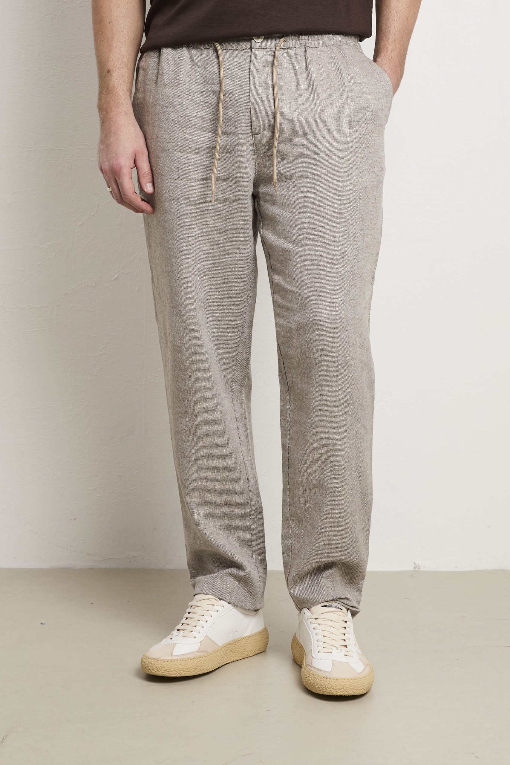 Reworked 3415 Pantalone Orzo fango