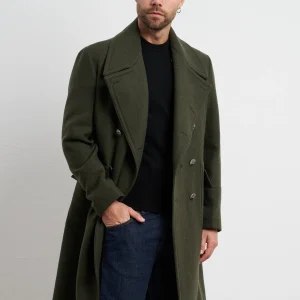 Reworked 2495 Cappotto verde doppiopetto