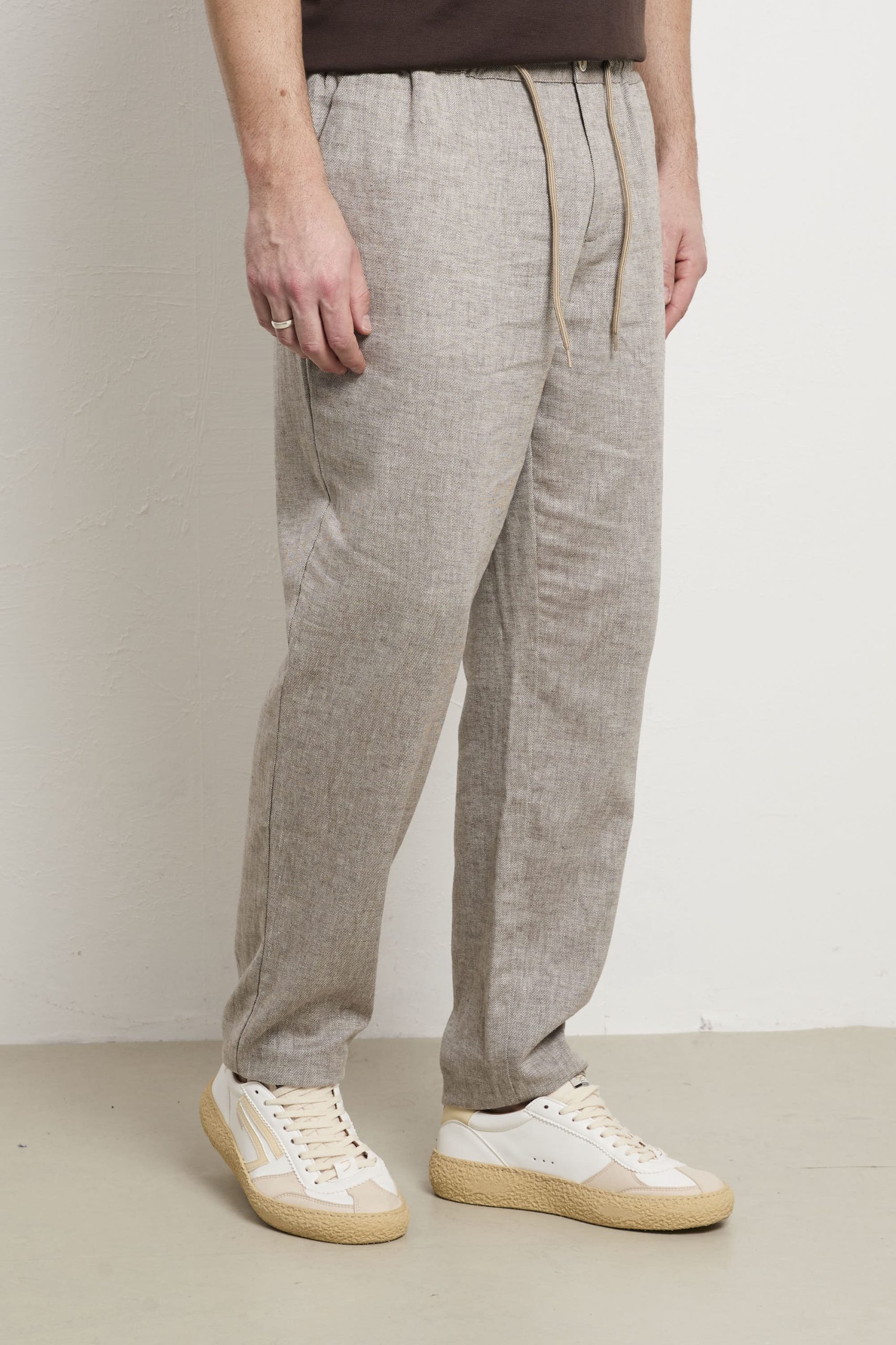 Reworked 3415 Pantalone Orzo fango - immagine 6