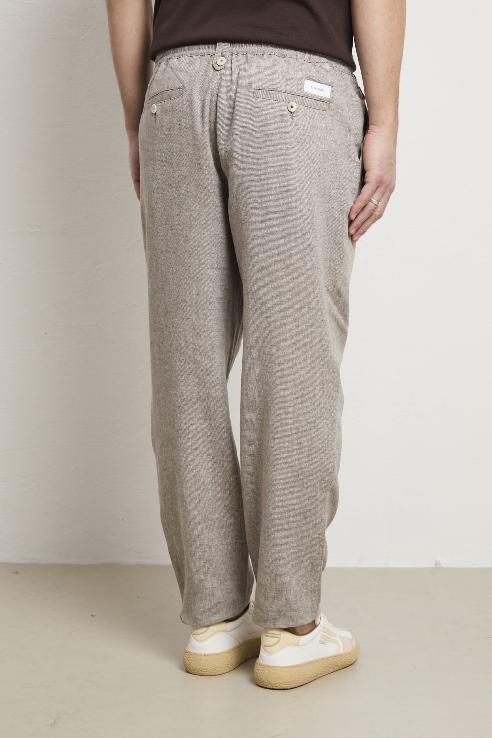 Reworked 3415 Pantalone Orzo fango - immagine 7