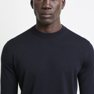 Reworked 2468 Maglia merinos blu