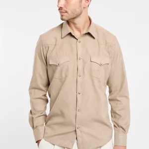 Alley Docks 9547 Camicia eco suede