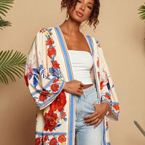 Kimono Ample Manica Lunga | La Parisienne