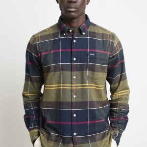 Barbour 2198 Camicia Tartan verde