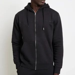 Hamaki-Ho 2840 Felpa nera cappuccio