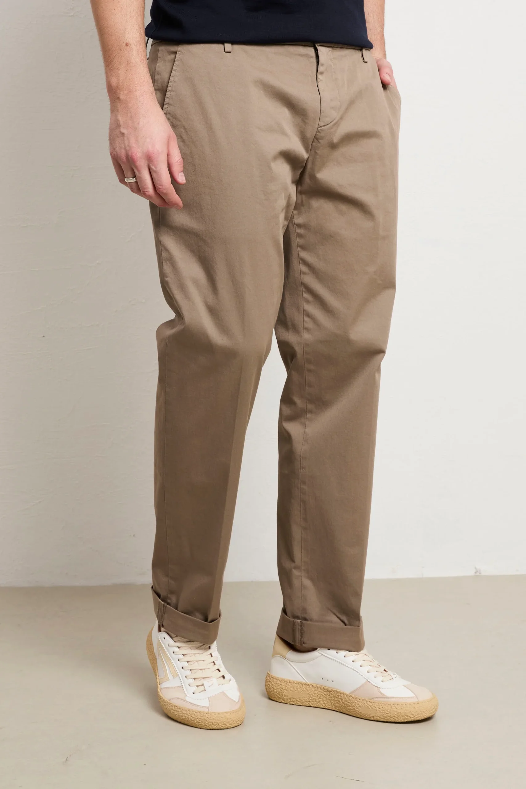 Dondup 3000 Pantalone sabbia Gaubert Relax - immagine 3