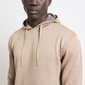 Hamaki-Ho 2813  Maglia sabbia cappuccio