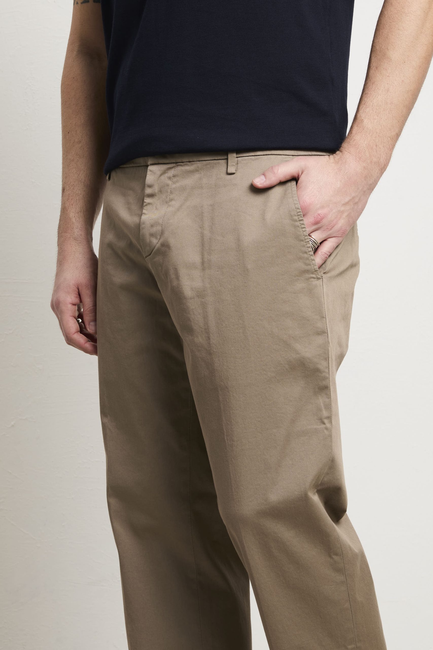 Dondup 3000 Pantalone sabbia Gaubert Relax - immagine 5