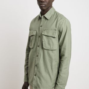 Keeling 3257 Shirt jacket verde