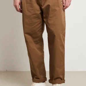 Reworked 3407 Pantalone Corallo tabacco