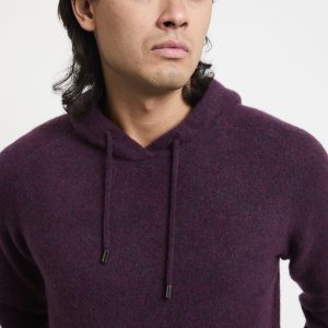 Daniele Fiesoli 2771 Maglia vinaccia cappuccio