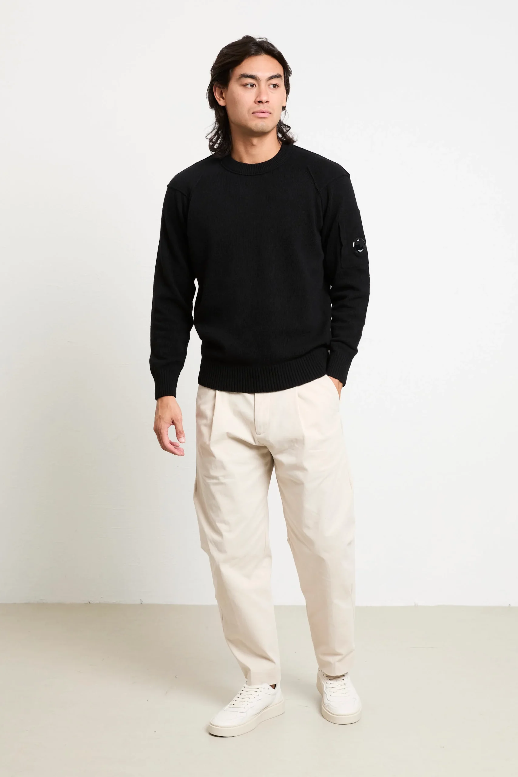 CP Company 2065 Maglia nera lana - immagine 5