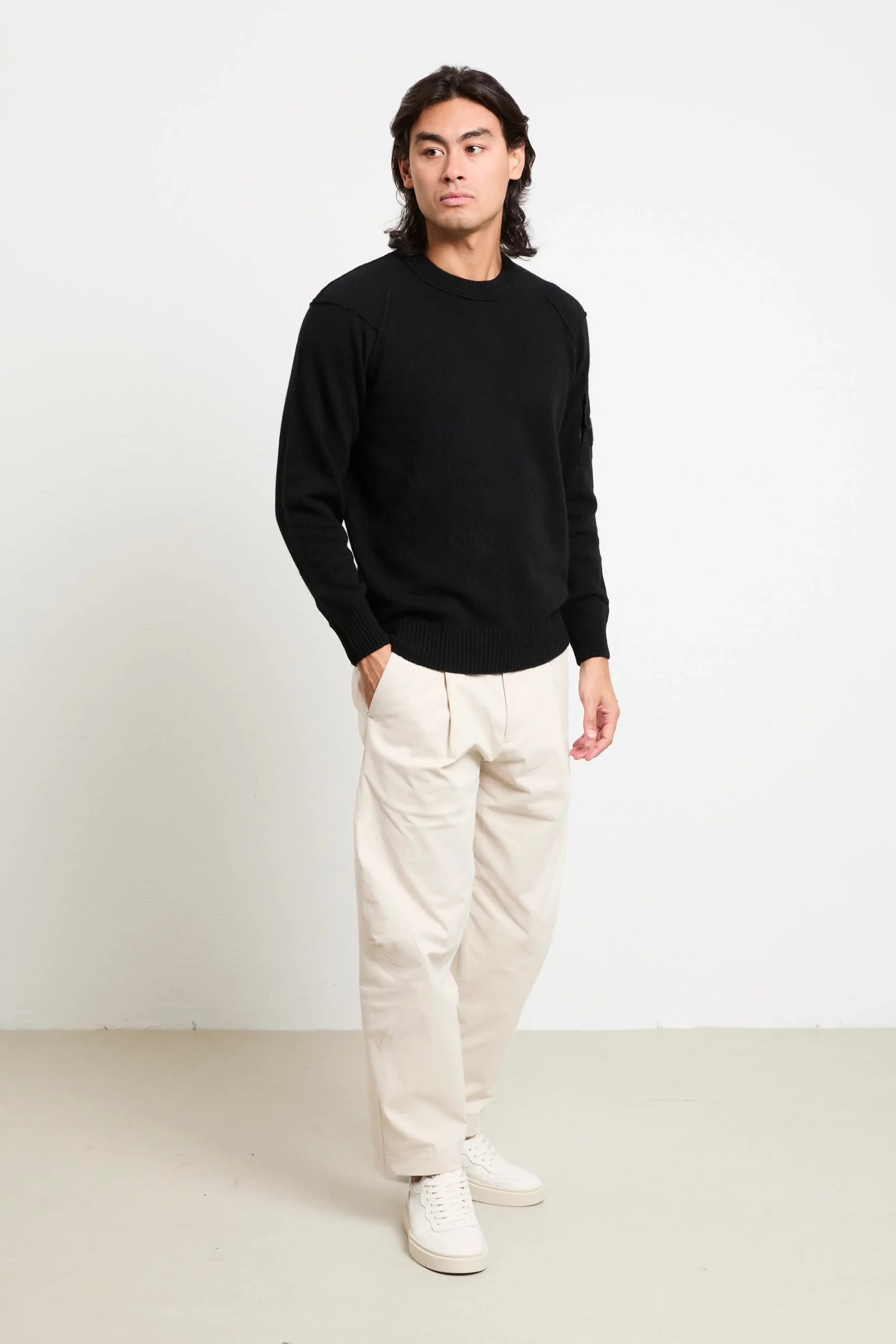 CP Company 2065 Maglia nera lana