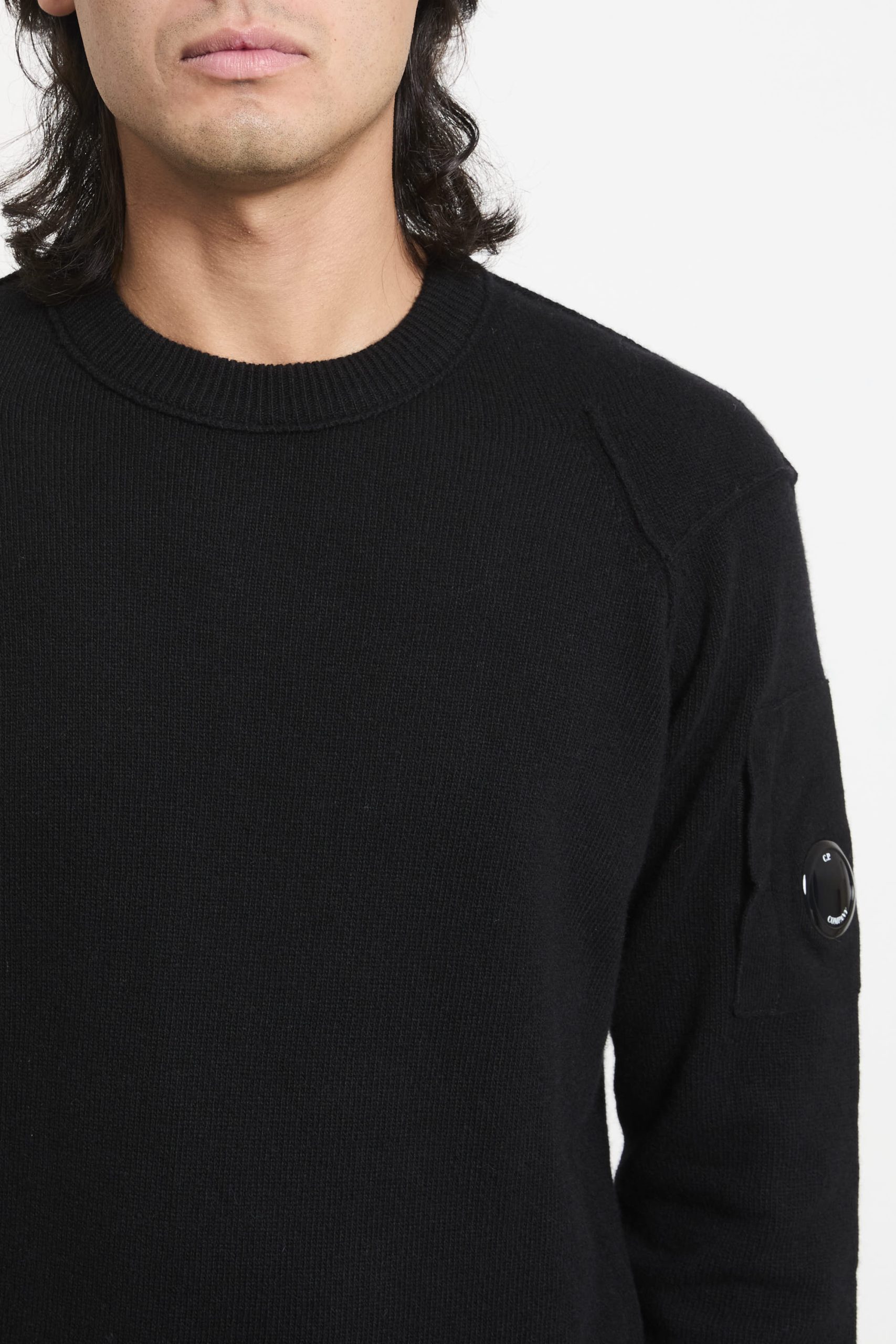 CP Company 2065 Maglia nera lana - immagine 3