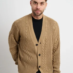 Reworked 2499 Cardigan biscotto