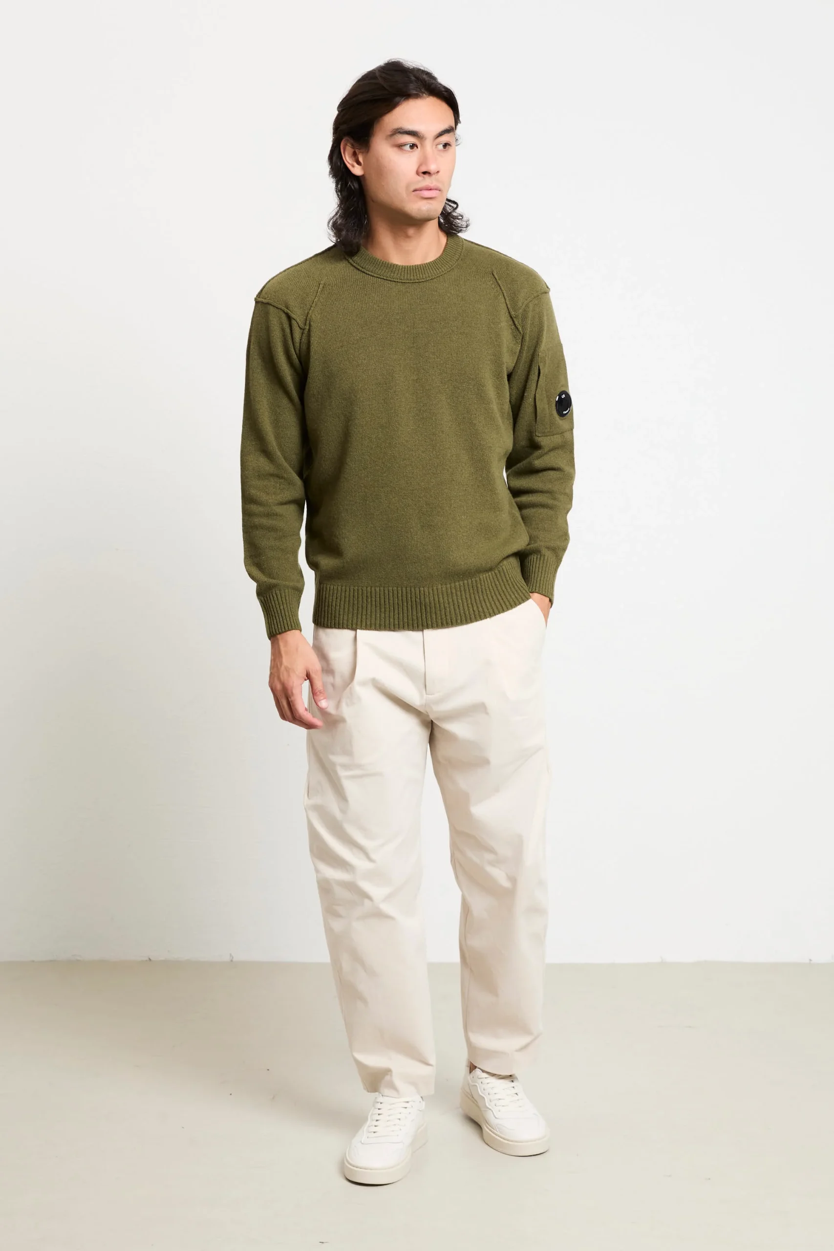 CP Company 2066 Maglia verde lana - immagine 4