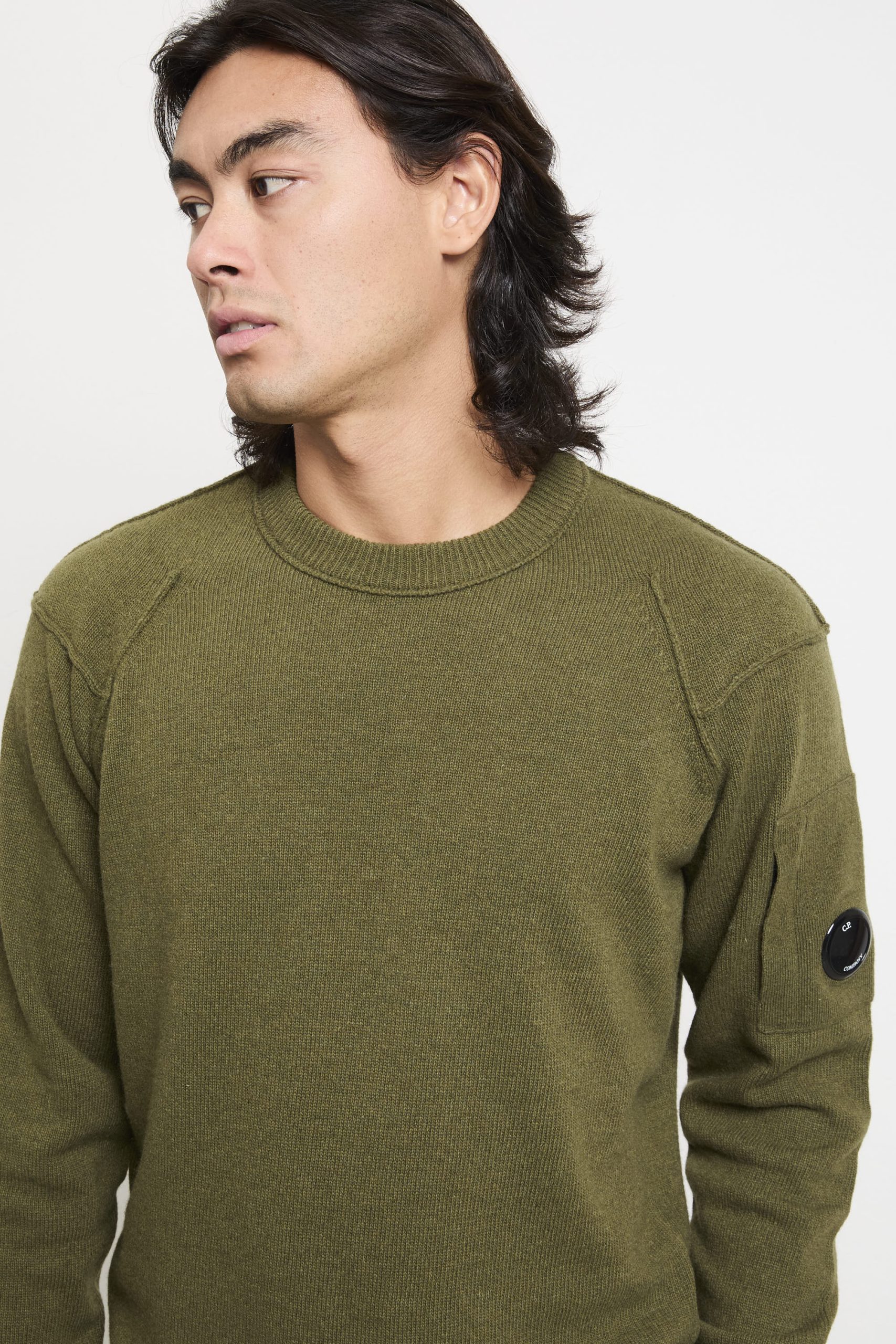 CP Company 2066 Maglia verde lana - immagine 7