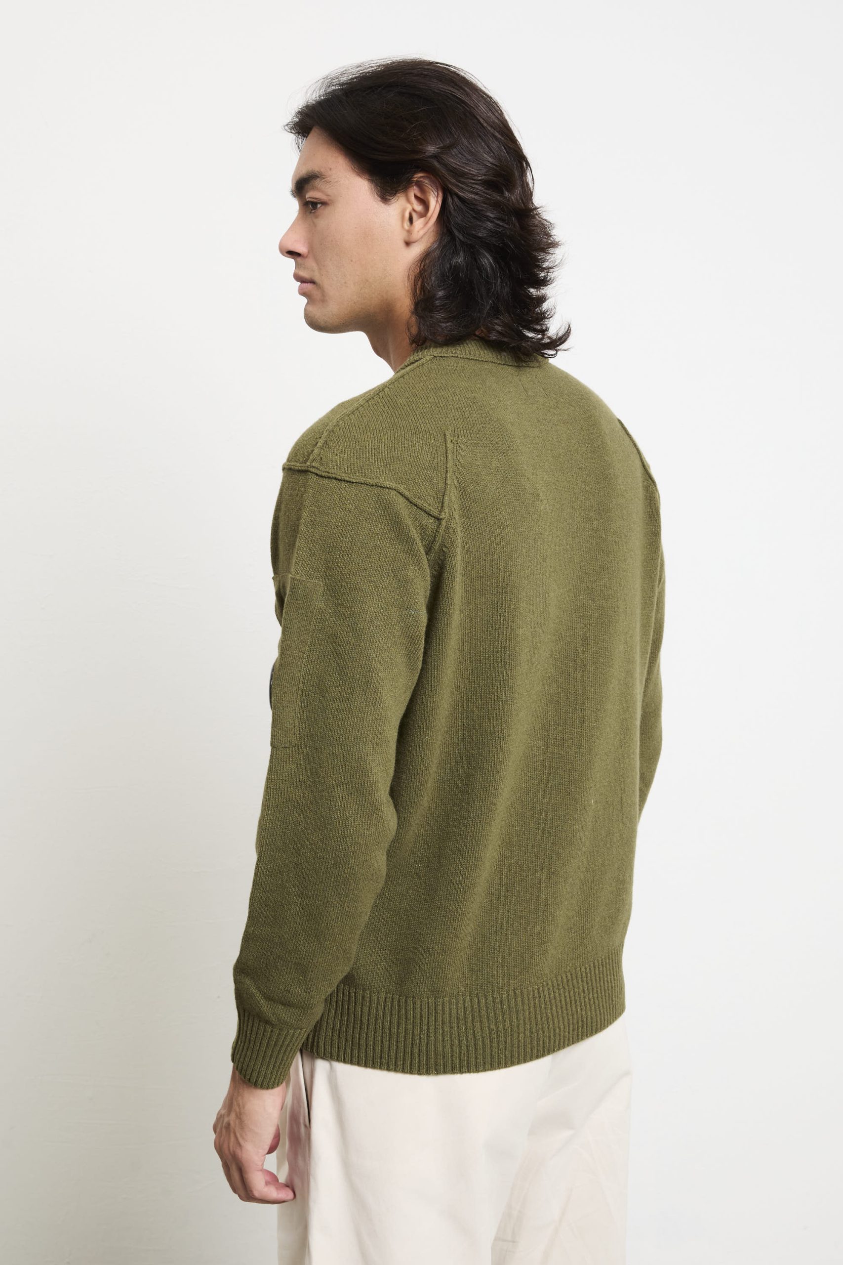 CP Company 2066 Maglia verde lana - immagine 9