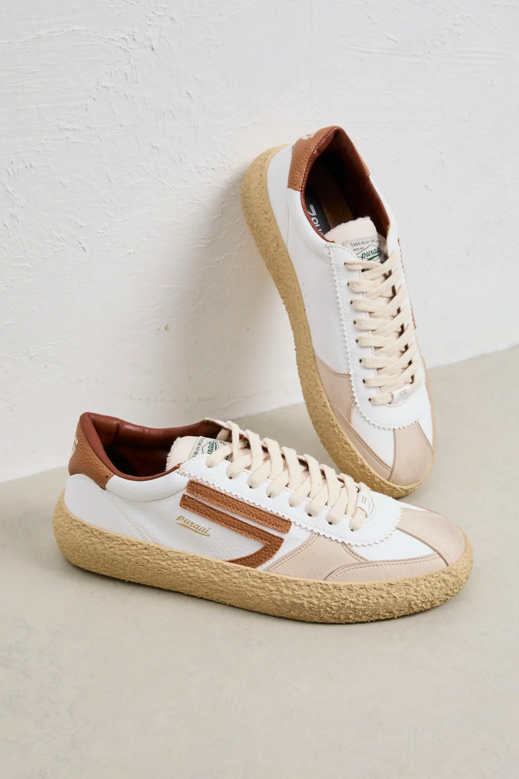 Puraai 2353 Sneakers Vintage Biscotto - immagine 4