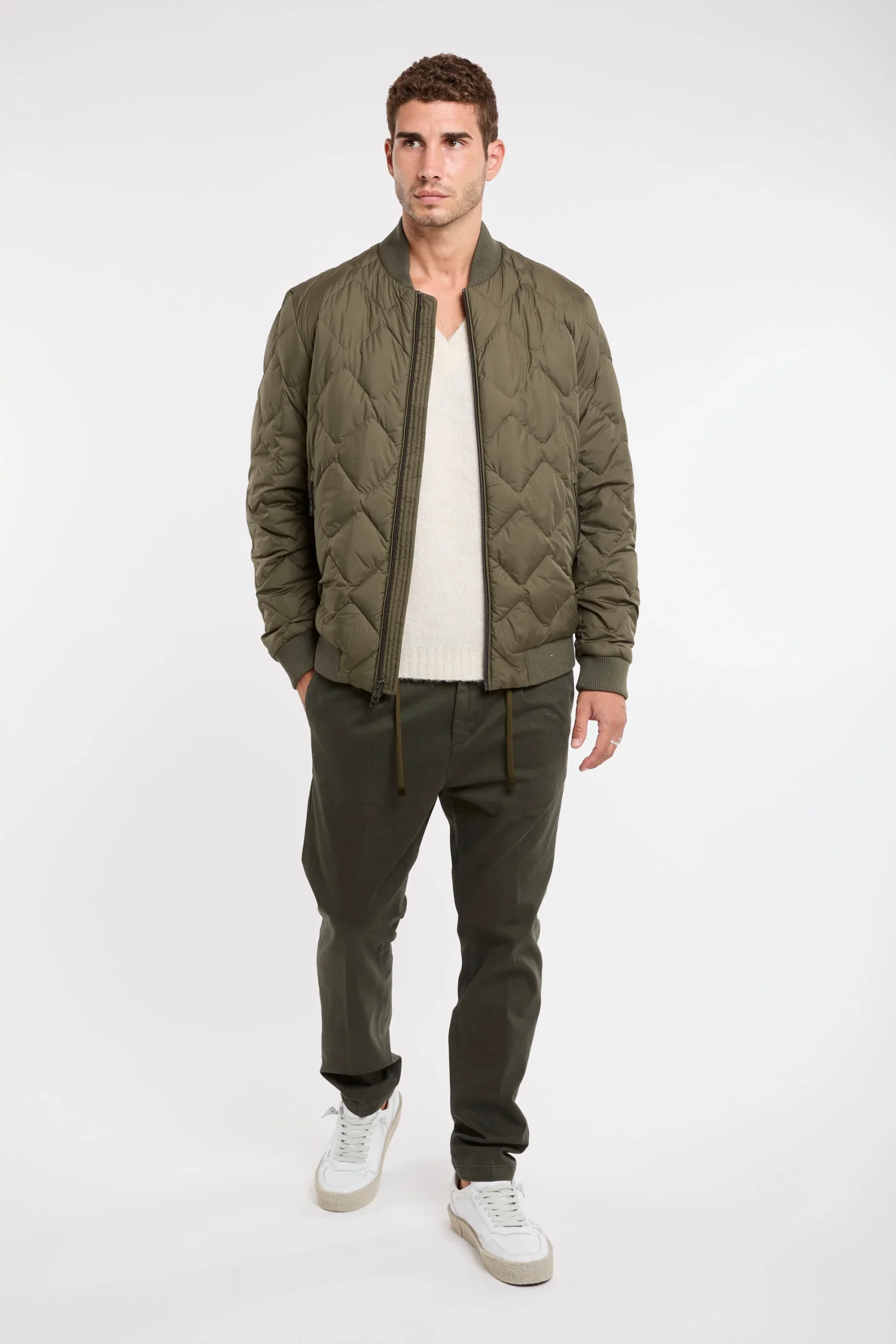 Woolrich 9449 Heritage Microfiber Bomber - immagine 3