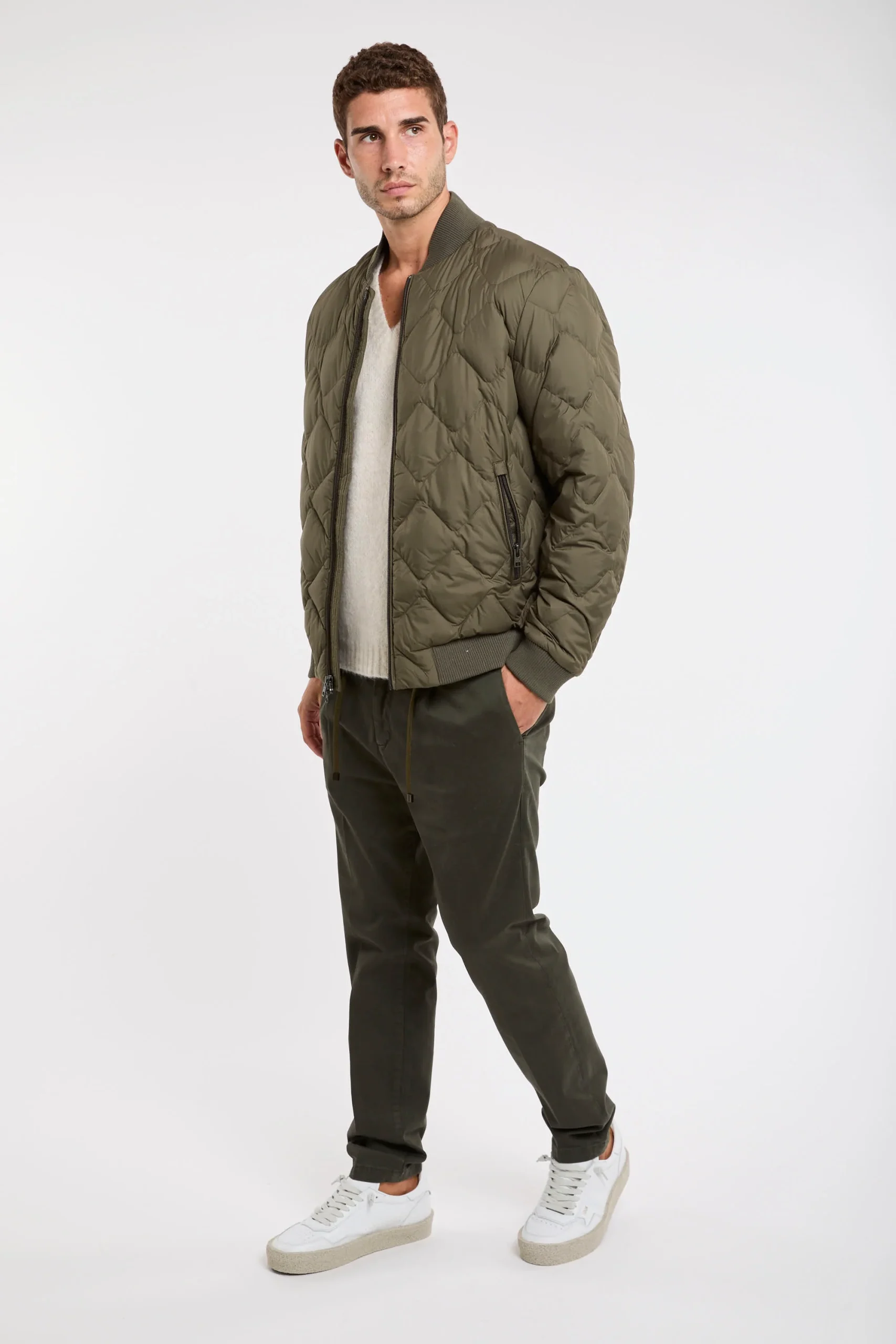 Woolrich 9449 Heritage Microfiber Bomber - immagine 4