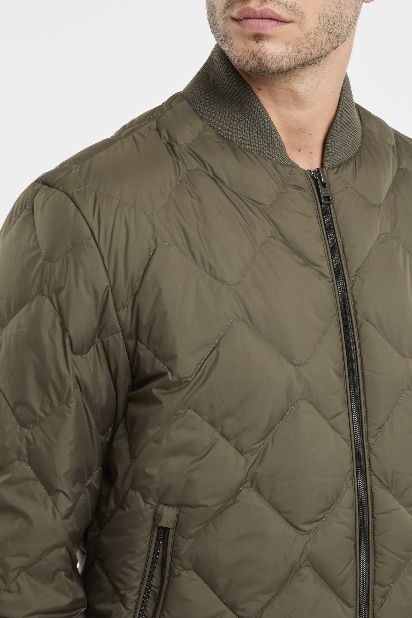 Woolrich 9449 Heritage Microfiber Bomber - immagine 7