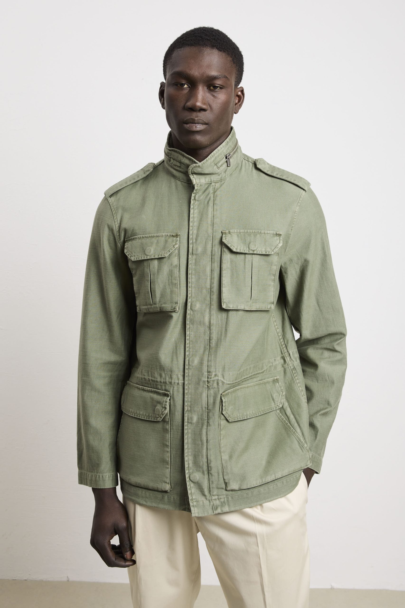 Keeling 3227 Field jacket verde