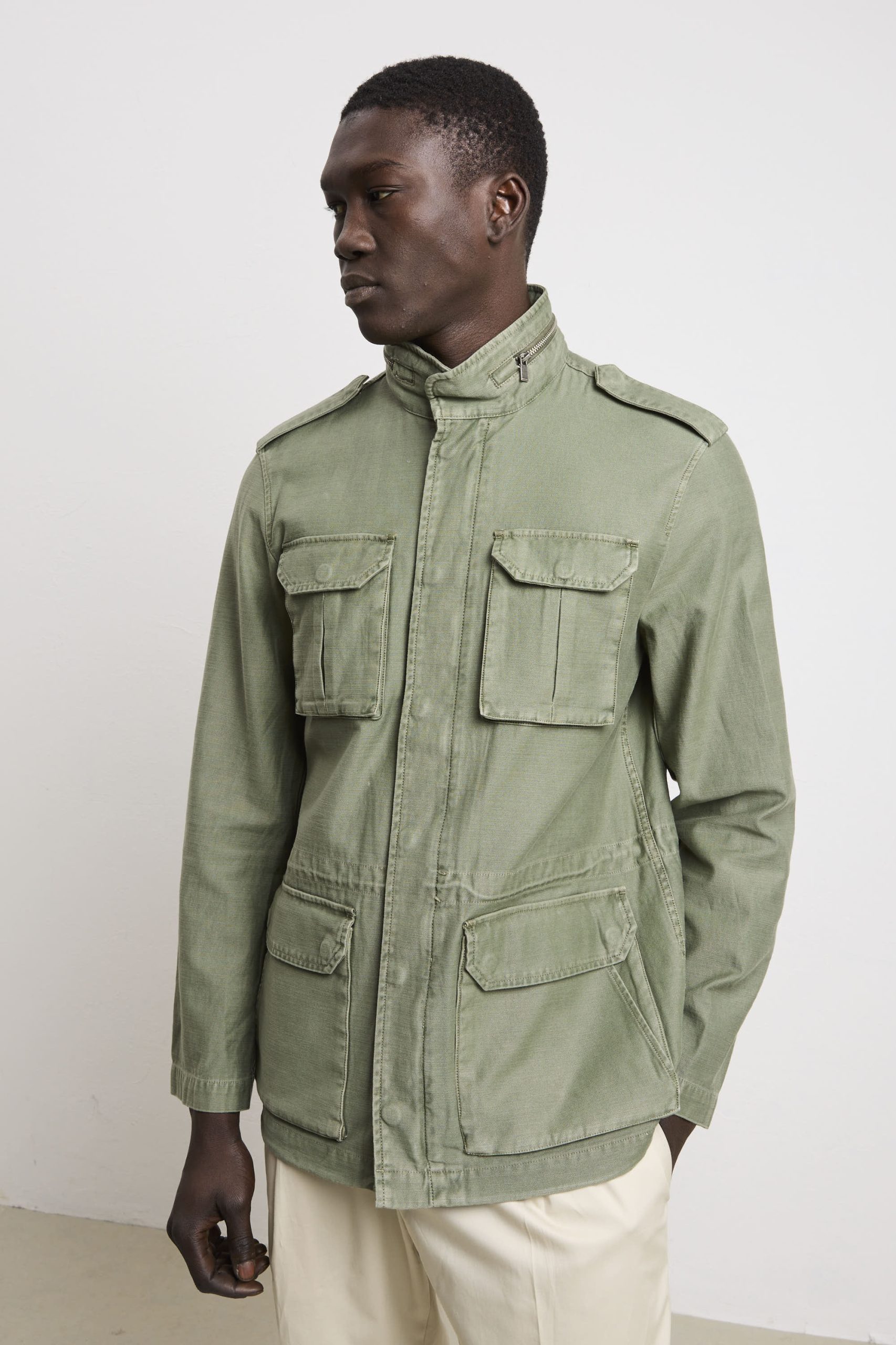 Keeling 3227 Field jacket verde - immagine 3