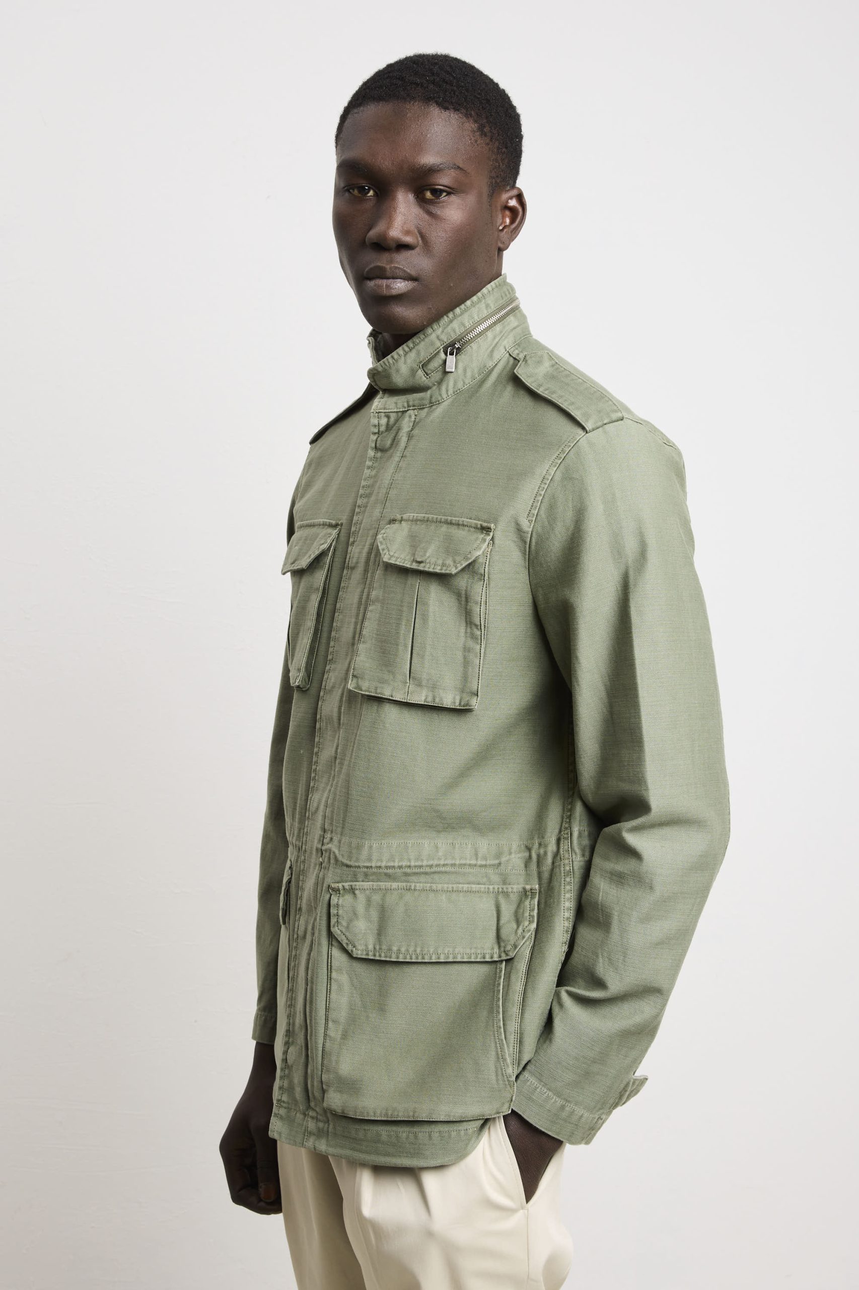 Keeling 3227 Field jacket verde - immagine 4