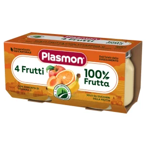 Plasmon Omogeneizzato di 4 Frutti 160 g (2x80 g)