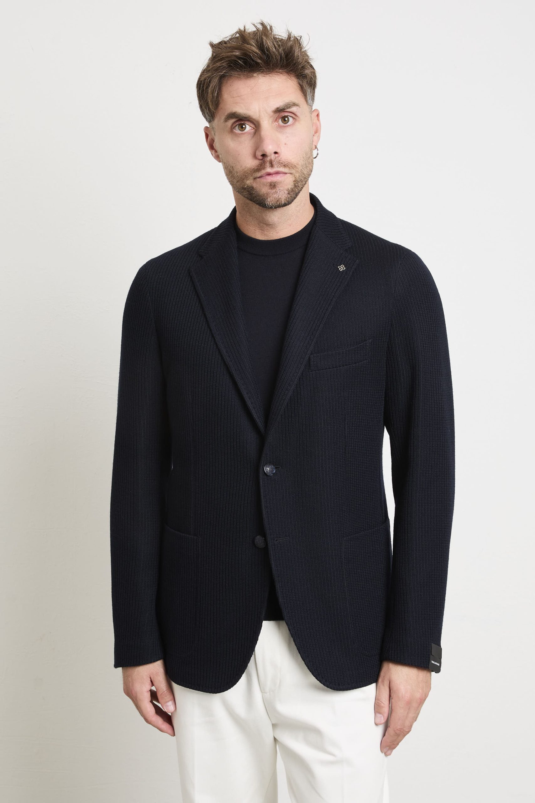 Tagliatore 2658 Giacca blu jersey