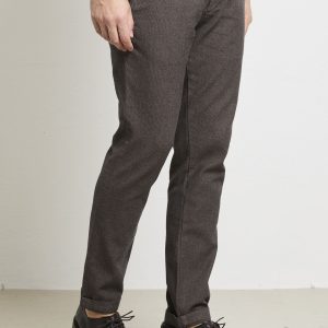 Clark 2091 Pantalone marrone Mark microfantasia