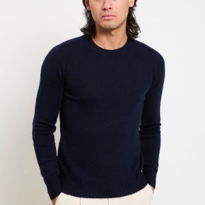 Retois 2291 Maglia blu cashmere