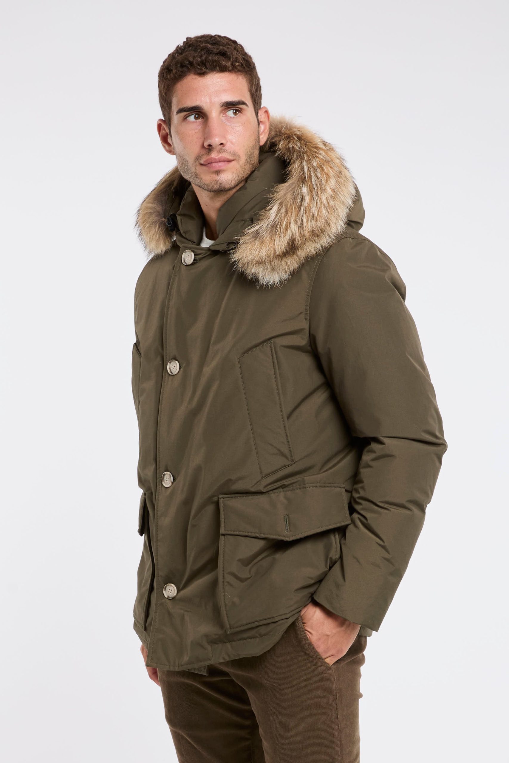 Woolrich 9441 Artic Anorak Parka con pelliccia removibile - immagine 3