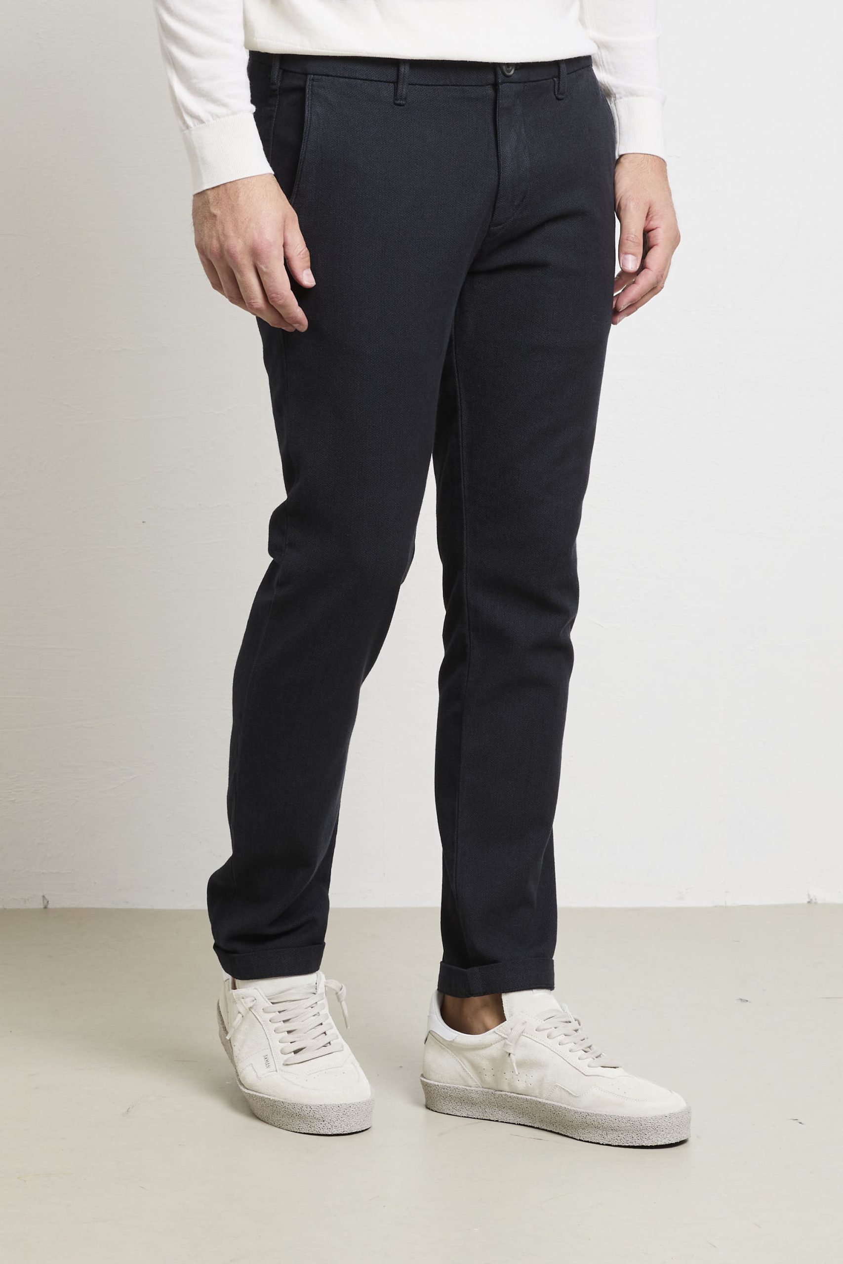 Clark 2090 Pantalone blu Mark microfantasia - immagine 4