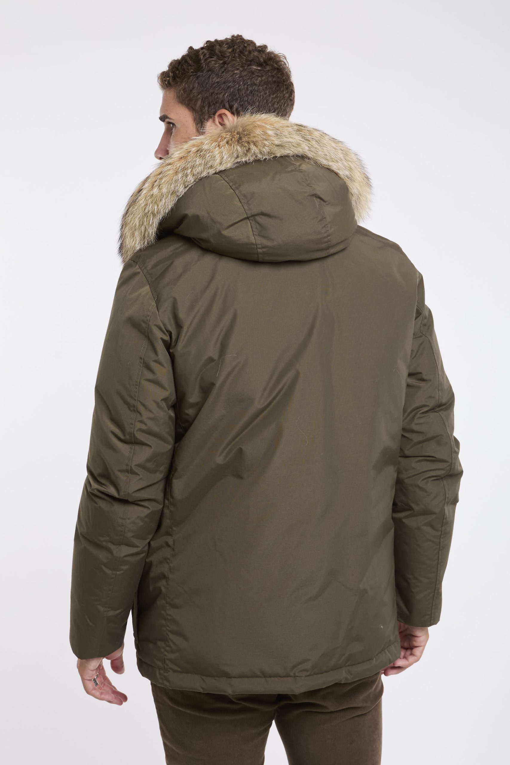 Woolrich 9441 Artic Anorak Parka con pelliccia removibile - immagine 5