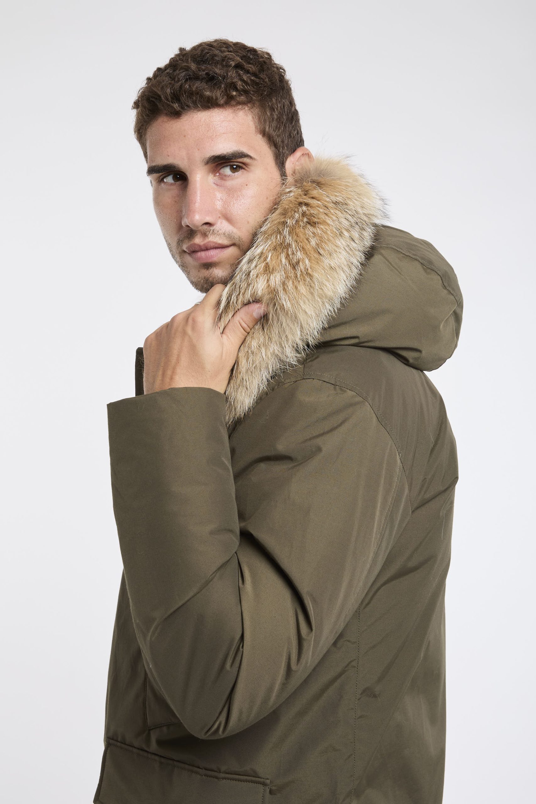 Woolrich 9441 Artic Anorak Parka con pelliccia removibile - immagine 7