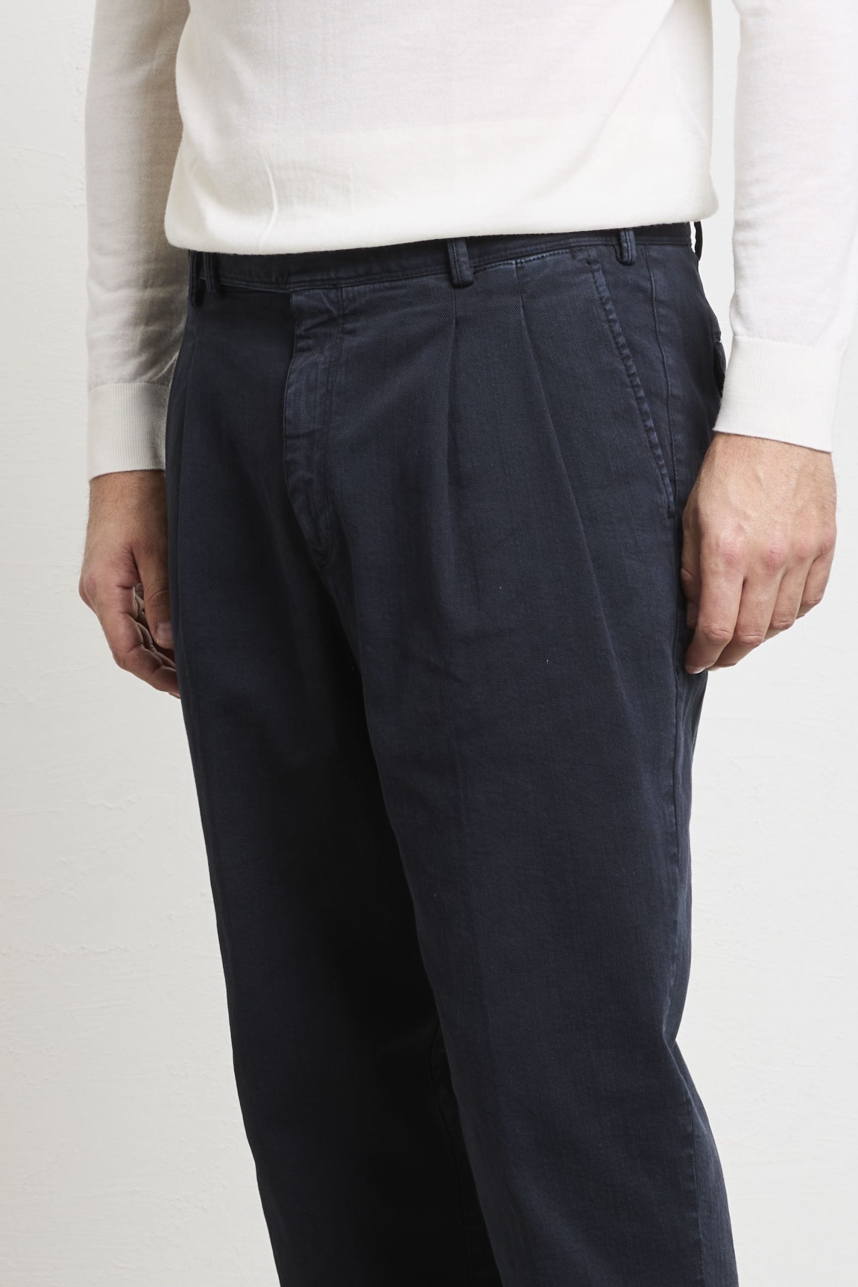 PT Torino 2350 Pantalone Reworked blu - immagine 5